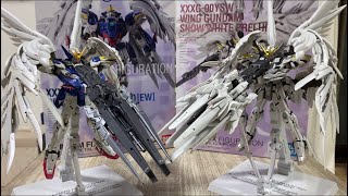 일본에서 REVIEW GFFMC 윙 건담 스노우 화이트 프렐류드 amp WING GUNDAM SNOW WHITE PRELUDE [upl. by Nomi]