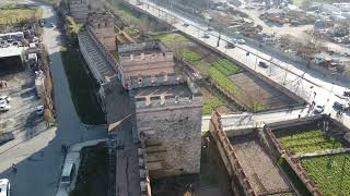 Istanbul Theodosian Walls  Istanbul Tarihi Surları [upl. by Penni]