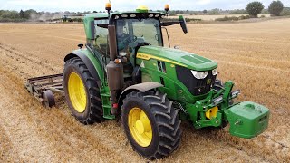 John Deere 6R 185 Tractor REVIEW [upl. by Septima]