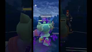 Shadow Golurk after the buff is Unstoppable 😱  Pokemon Go [upl. by Baiel835]