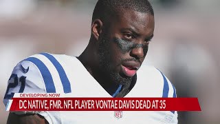 Vontae Davis Dies in Florida at Age 35 [upl. by Atinav]