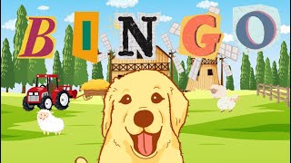 Bingo  BINGO  KSTS Kids Songs nurseryrhymes singalong lyrics kidssongs spell [upl. by Azarcon]