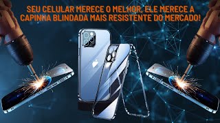 Capinha Magnética Blindada para iPhone com Dupla Proteção 360º [upl. by Frederic]