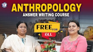 ANTHROPOLOGY ANSWER WRITING COURSE FREE FOR ALL antropology answer writing session free [upl. by Nylsej]