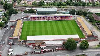 Kidderminster Harriers Stadium by Drone [upl. by Sulohcin908]