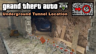 Underground tunnel location  GTA 5 [upl. by Urquhart]