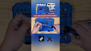 Kobalt 65pc 14quot drive Tool Set preview full Video on my channel ‎KobaltTools Kobalttools diy [upl. by Reyna261]