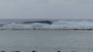 Perfect wave and empty line up Cokes Maldives [upl. by Velasco]