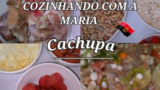 COZINHANDO COM A MARIA • CACHUPA A MODA ANGOLANA 🇦🇴👩‍🍳 [upl. by Milman]