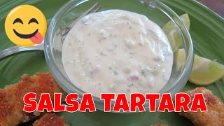 Salsa Tártara Casera Facil  The Frugal Chef [upl. by Aihsile]