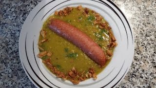 Thermomix TM 5 Erbsensuppe mit Würstchen [upl. by Zoe]