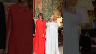 First Lady Melania Trump in red outfits Melania [upl. by Terpstra]