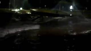 Fairhope Waterfront Flooded By Hurricane Nate [upl. by Airasor132]