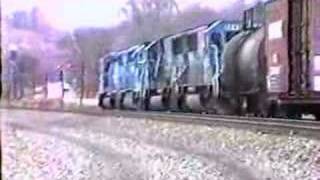 Conrail westbound at Greensburg PA [upl. by Matthia]