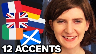 How To Do 12 Different Accents [upl. by Smiga]