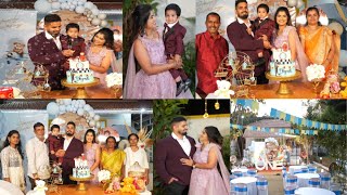 ಇಷ್ಟು GRAND ಆಗಿ BIRTHDAY ಮಾಡೋ PLAN ಇರ್ಲಿಲ್ಲ🎂VEER 1st BIRTHDAY PARTY🥳ಯಾವ Place ಇದು Makeup ಹೇಗಿದೆ [upl. by Derzon]