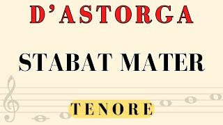 DAstorga  Stabat Mater Tenore [upl. by Niven]