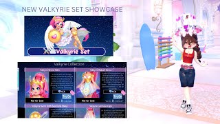 NEW VALKYRIE SET IN ROYALE HIGH TRY ON SHOWCASE [upl. by Ariek]