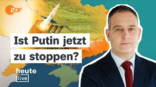 Was bringen die neuen Militärhilfen Die Analyse mit Militärexperte Gustav Gressel I ZDFheute live [upl. by Nossyla]