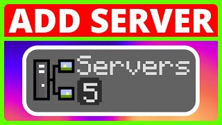 How To Add A Server In Minecraft Bedrock 12144 2024 [upl. by Neelhtakyram640]