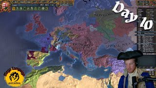 Paradox Mega Campaign Final day in Europa Universalis 4 Live Stream [upl. by Tama]