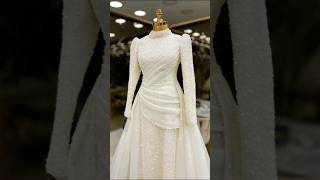 Modest wedding dress credit card to balik gelinlik ytshort weddingclothes customcontent scrafty [upl. by Beaner649]