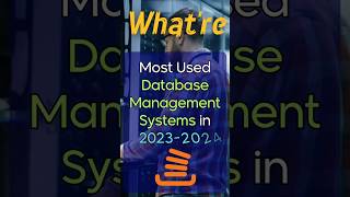 Most Used Database Management Systems in 20232024 [upl. by Cy]