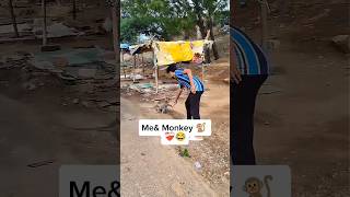 Kothi ki banana 🍌 icha aadukundhi🥴😂 comedy monkey trending funny shorts [upl. by Weixel27]