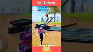 Play with bade bade youtuber  free fire funny video  free fire video  shorts deepakrdsyt [upl. by Lotsirb705]