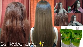 HOW TO REBOND YOUR OWN HAIR AT HOME  SUPER EASY STEP BY STEP TUTORIAL  VAN JAVIER [upl. by Ynnob]