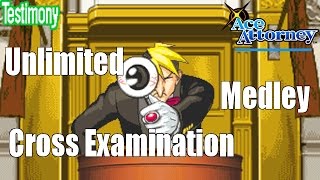 DS Genealogy Unlimited CrossExamination Medley  Phoenix Wright Ace Attorney ExtremeMashup [upl. by Aneelak]