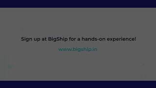 Effortlessly Send Heavy Orders Across India with Bigship A StepbyStep Guide [upl. by Dunstan577]