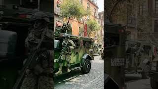 Soldados del arma de infantería desfile militar 16 de septiembre México [upl. by Conners]