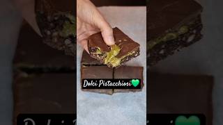 Amanti del PISTACCHIO Provate questi🍫💚 pistacchio dolcialpistacchio snack vegan [upl. by Cerelly440]