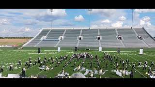 Burkburnett high school 1015 2022UIL Region 7 Zone Marching ContestWichita Falls Meorial Stadium [upl. by Redla]