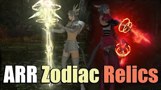 All A Realm Reborn Relic Weapons Zodiac [upl. by Isidro220]