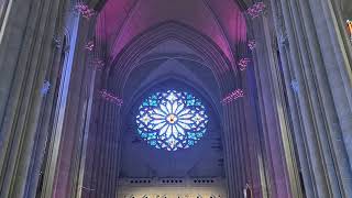 Prelude on Pange Lingua  Kerensa Briggs David Briggs at the Cathedral of St John the Divine NYC [upl. by Namhar]