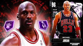 PINK DIAMOND MICHAEL JORDAN GAMEPLAY MJ WOULD BE THE BEST CARD IN NBA 2K24 MyTEAM EXCEPT FOR THIS [upl. by Macomber194]