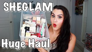 SHEGLAM Mega HUGE HAUL [upl. by Ahsilram]