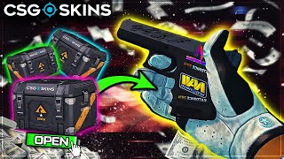 YENI SIYAH GLOCK GELDI CIKARTTIM Csgoskins Promo Code 2024 [upl. by Natsreik532]