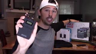 Rode Videomic Pro Shotgun mic vs Boya wireless lav microphone system [upl. by Sinnal286]