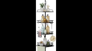 Assembly instructionHapiRm Corner Shower Caddy OrganizerZWJ176 ASIN B0D9YFDBDW [upl. by Lehsreh730]