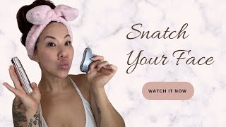 Daily Gua Sha Routine  Transform Your Face in 8 Minutes A Day [upl. by Eiral829]