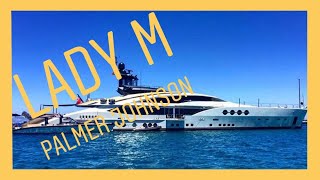 LADY M by Palmer Johnson built in 2013 21490ft 655m visit ibiza amp Formentera  Mega Yacht [upl. by Anneirda]