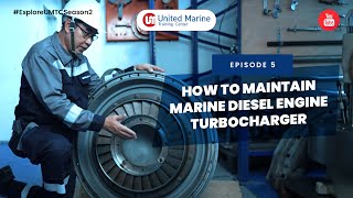 How to Maintain Marine Diesel Engine Turbocharger [upl. by Halil744]