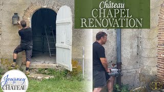 Installing Lanterns amp Electrics in a 17th Century Château CHAPEL [upl. by Enivid]