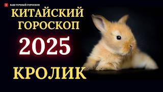 КРОЛИК 2025  ПОДРОБНЫЙ КИТАЙСКИЙ ГОРОСКОП НА 2025 ГОД [upl. by Arber]