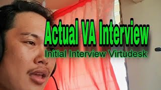 My Virtudesk Actual Initial Interview for Executive Assistant  wfh jobinterview virtualassistant [upl. by Fish]