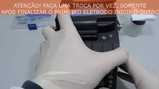 Troca de eletrodos KL520E [upl. by Led380]