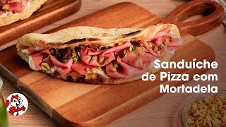 Sanduíche de pizza com mortadela [upl. by Marsland]